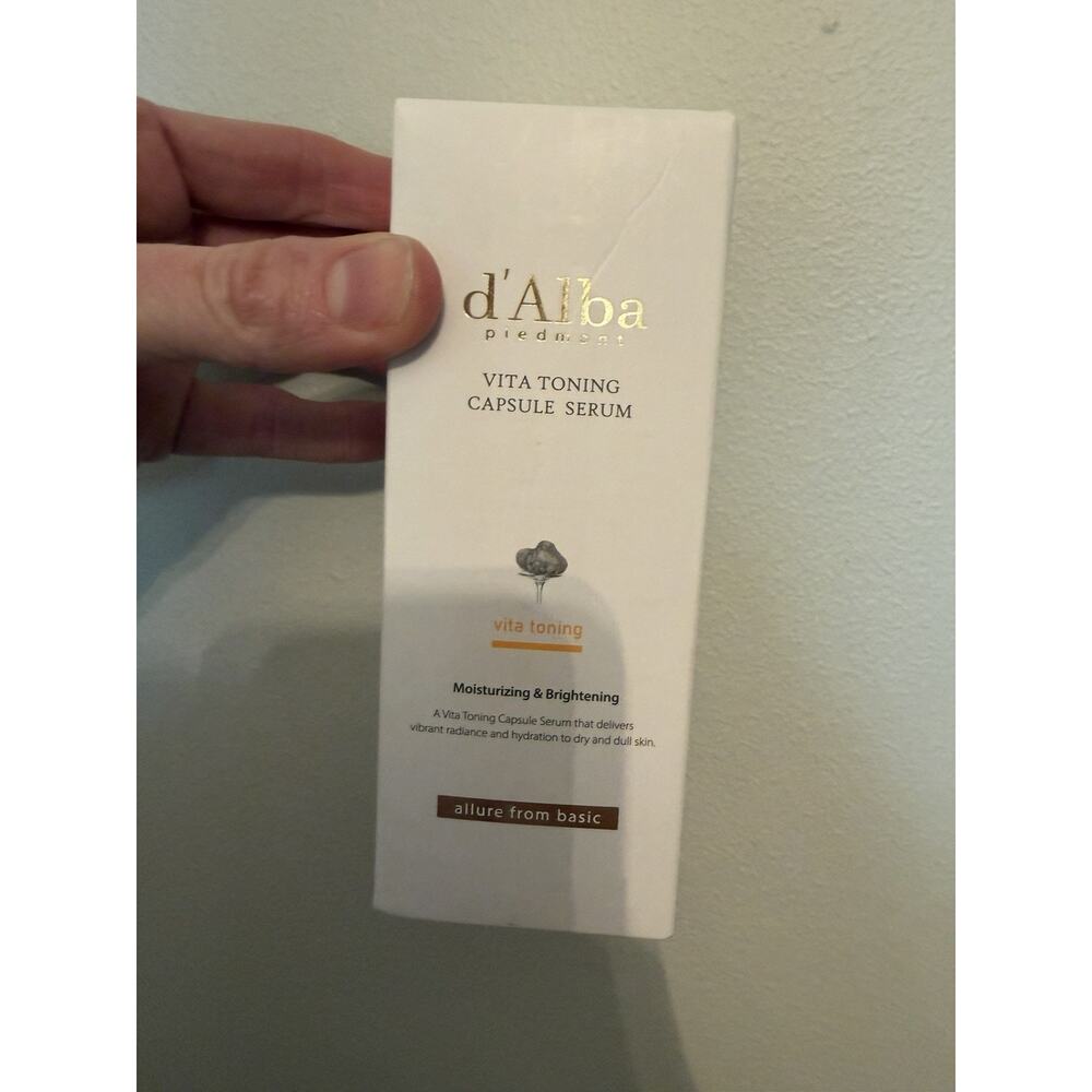 d'Alba Vita Toning Capsule Serum 100ml | Large Size | K-Beauty NIB NEW